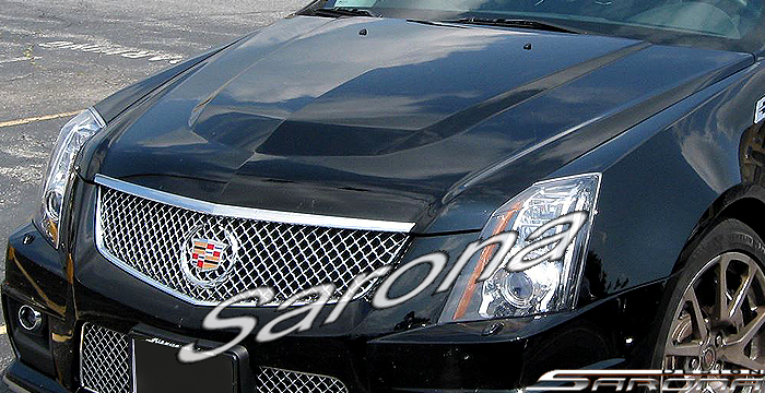 Custom Cadillac CTS  Coupe & Sedan Hood (2008 - 2012) - $1290.00 (Part #CD-005-HD)